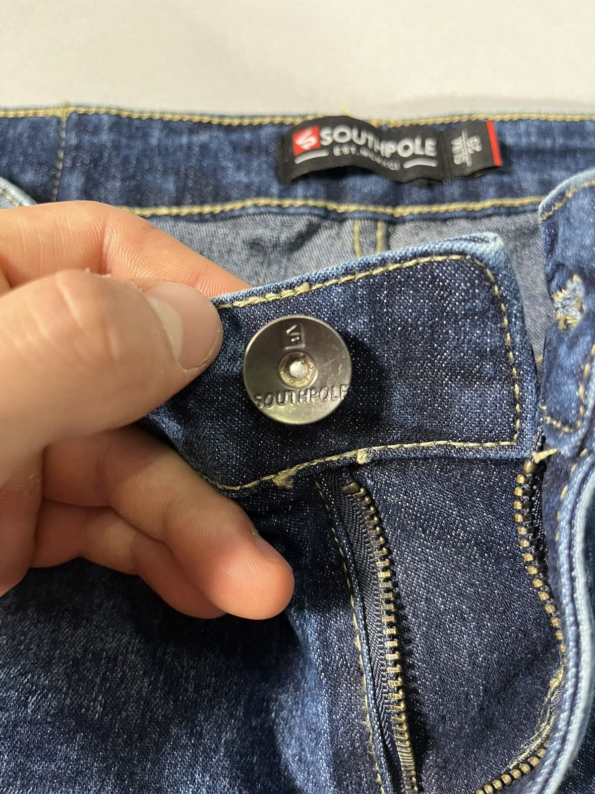 Southpole Crazy Faded Southpole Jorts Shorts Size US 29 - 4 Thumbnail