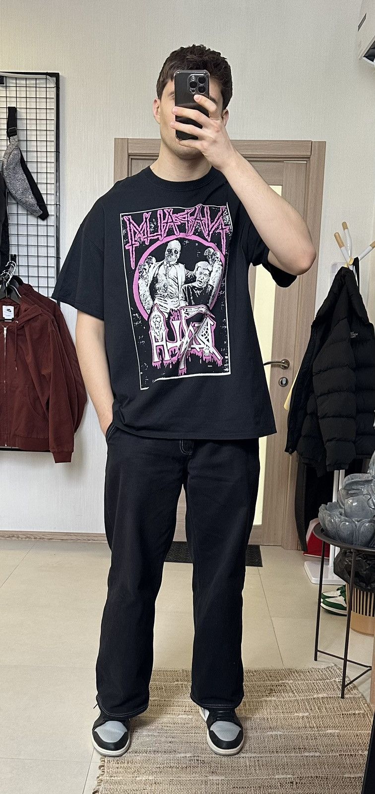 Band Tees Napalm Death Tee T shirt Men Oversized L big logo album Size US XXL / EU 58 / 5 - 2 Thumbnail