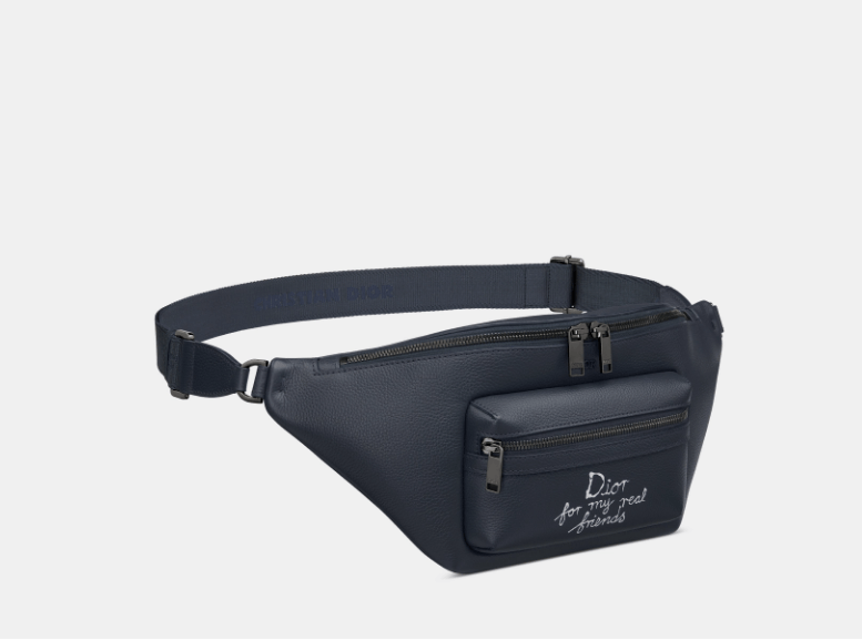 Dior o1w1db10825 Size : OS / 1ESBO0 Belt Bag in Navy Blue Size ONE SIZE - 2 Thumbnail