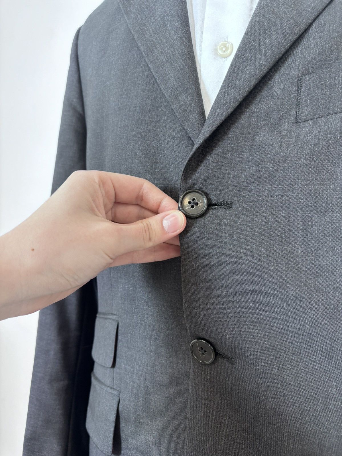 Other Dormeuil Tropical Amadeus AlFerano Men’s Wool Blazer Jacket Size 40R - 8 Thumbnail
