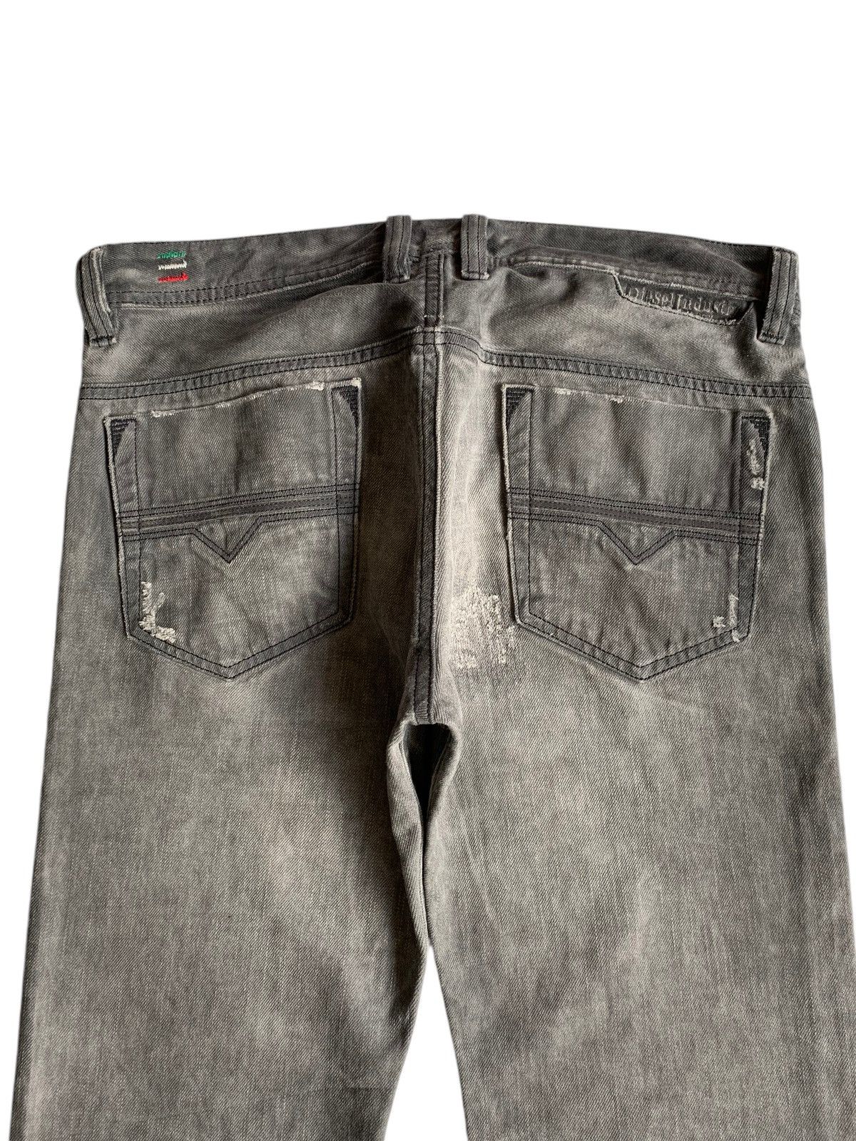 If Six Was Nine × Japanese Brand DIESEL SAFADO PUNK STYLE DISTRESSED DENIM MADE IN ITALY☠️ Size US 33 - 7 Thumbnail
