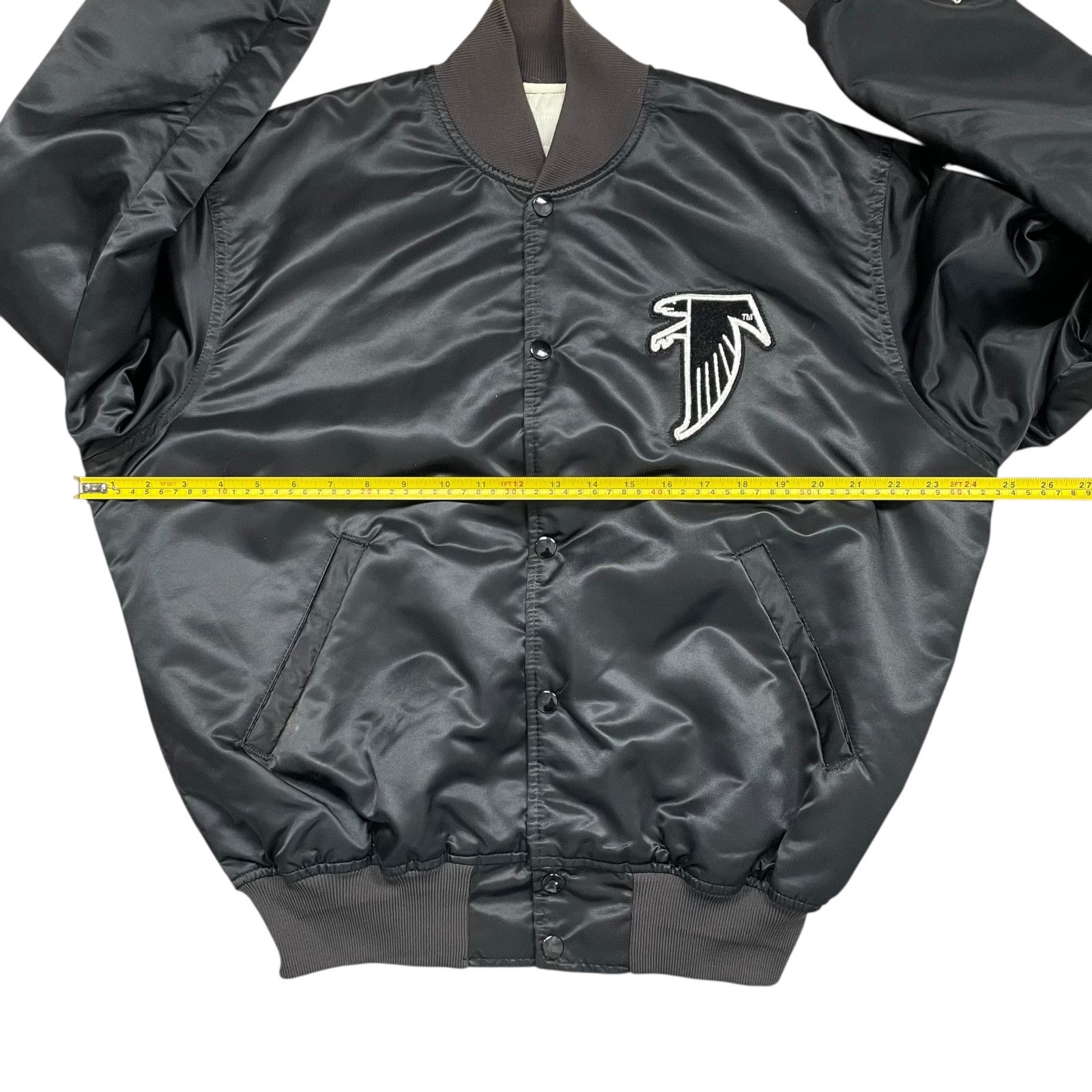 NFL VTG 90s ATLANTA FALCONS STARTER SATIN JACKET SIZE L Size US L / EU 52-54 / 3 - 10 Thumbnail