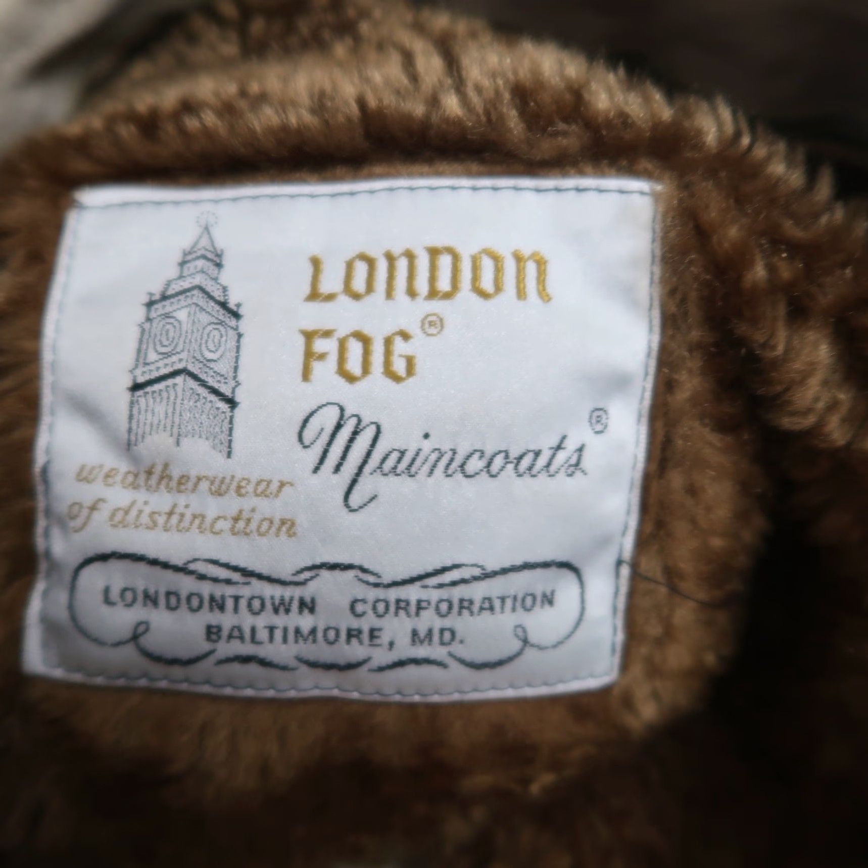 London Fog VINTAGE London Fog Trench Coat Mens 44 Regular Khaki Tan Mid-Length Button Front Faux Fur Lining Pockets Size US S / EU 44-46 / 1 - 7 Thumbnail