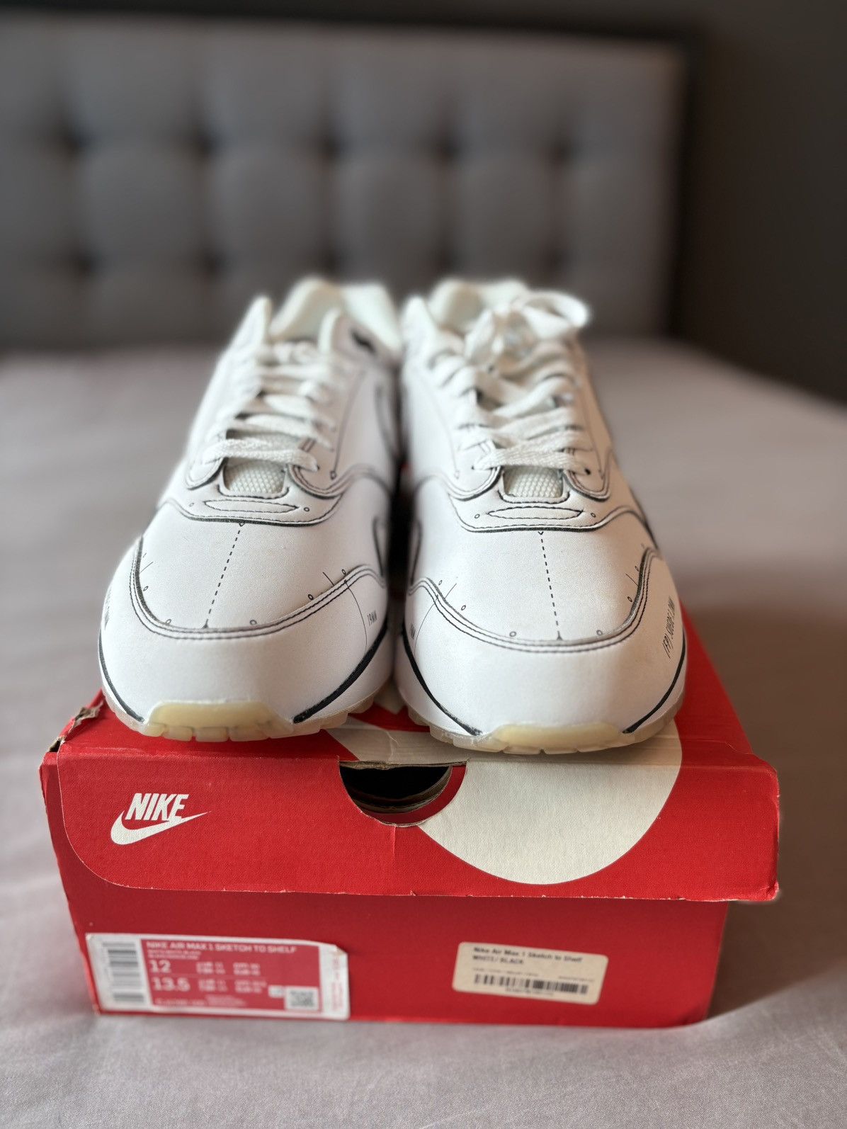 Nike Air Max 1 Sketch to Shelf Size US 12 / EU 45 - 7 Thumbnail