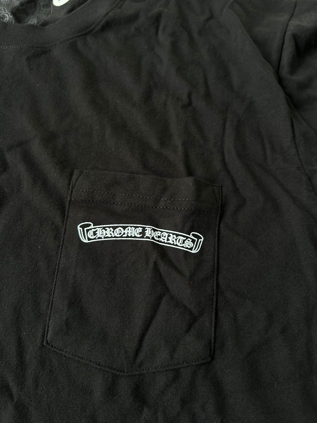 Chrome Hearts Chrome Hearts Scroll Logo t-shirt black Size XL Size US XL / EU 56 / 4 - 8 Thumbnail