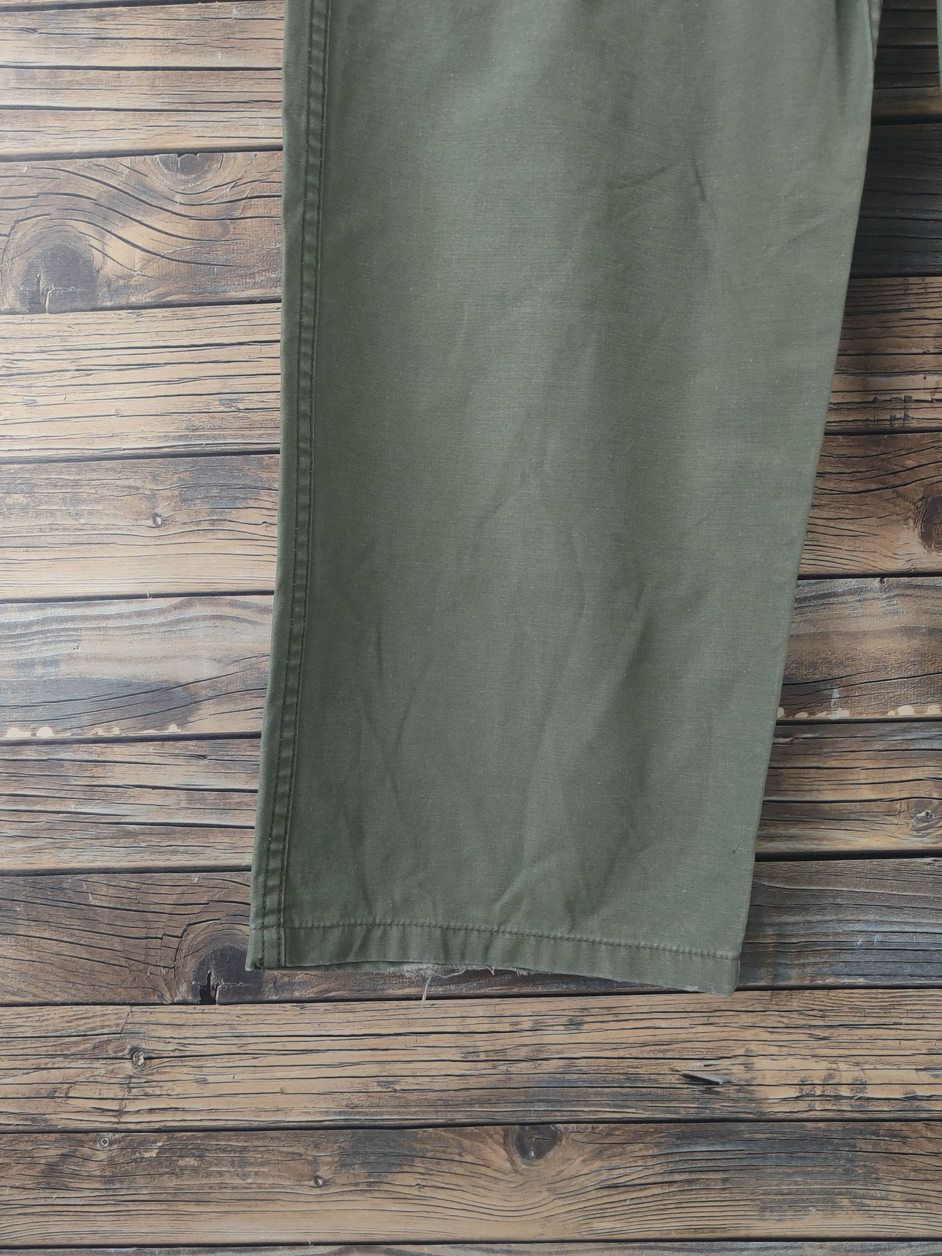Japanese Brand DL Japanese Brand Green Multipocket Cargo Pants #2110 Size US 30 / EU 46 - 4 Thumbnail