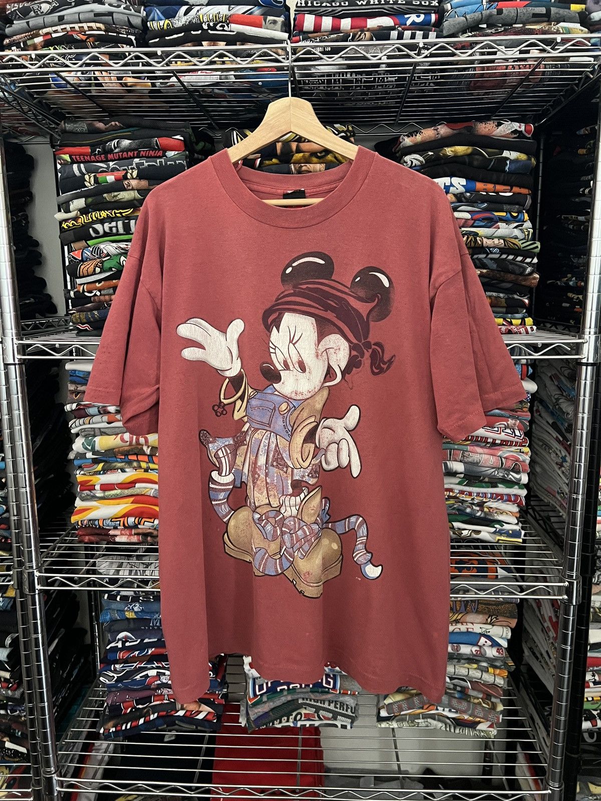 90s Minnie Mouse Jerry Leigh Single Stitch Mickey Tee