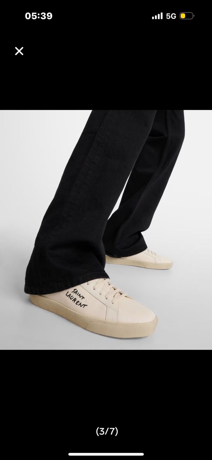 Saint Laurent Paris saint laurent distressed shoes(ny) Size US 9.5 / EU 42-43 - 1 Thumbnail
