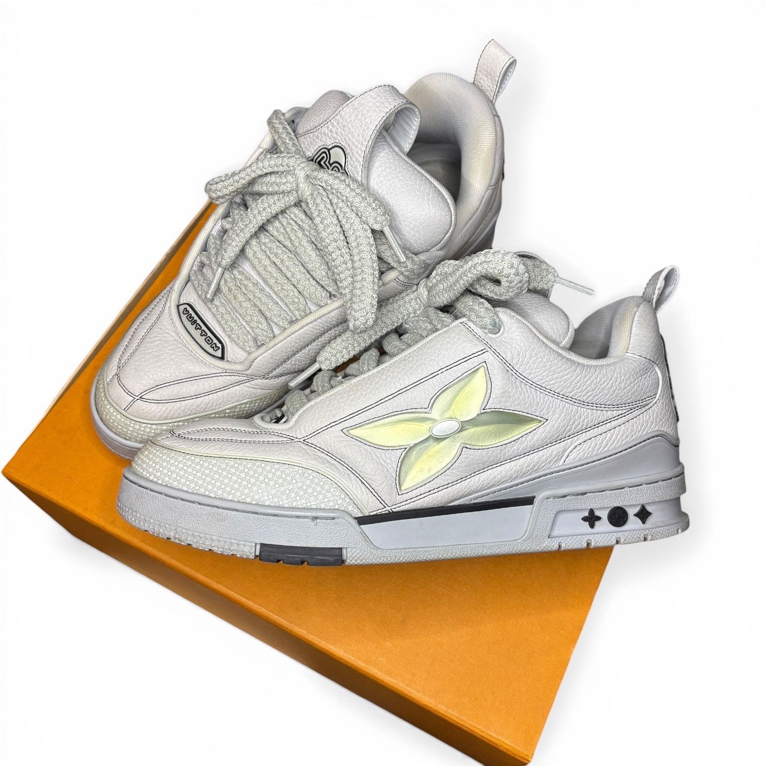 Louis Vuitton Louis Vuitton LV Skate Sneakers Grey | Size 10LV Size US 12 / EU 45 - 1 Thumbnail