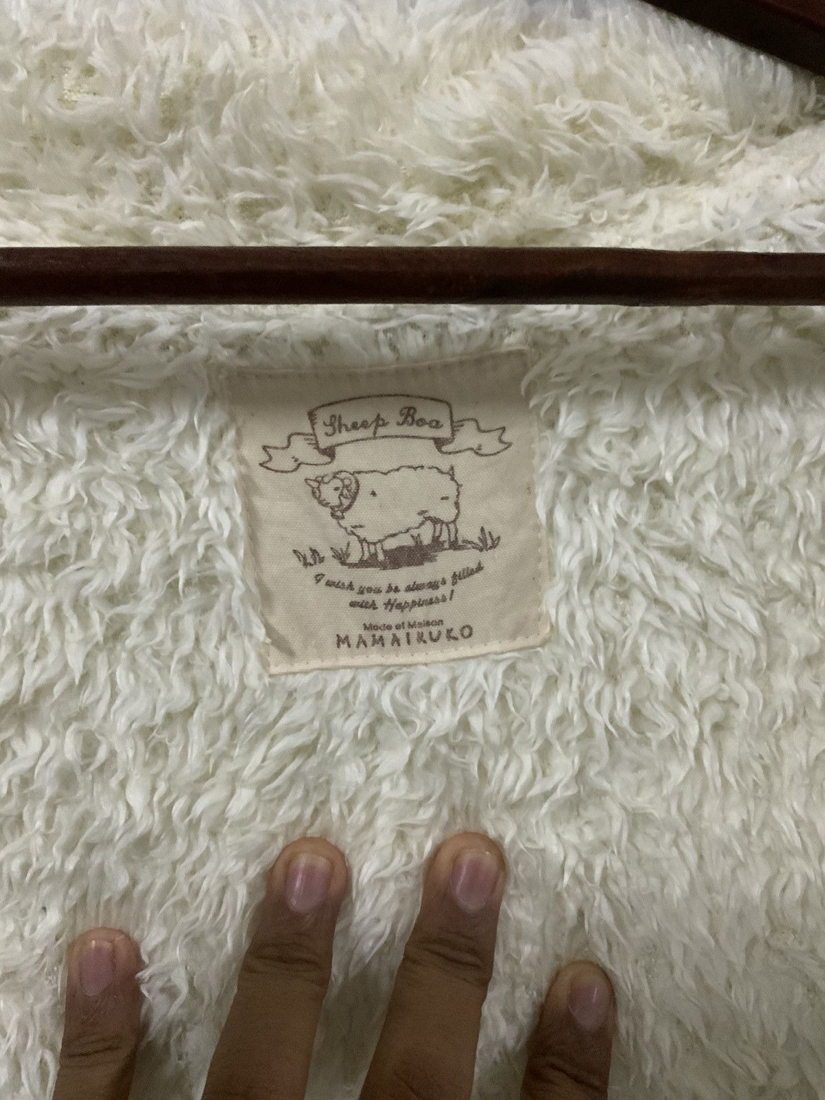 Japanese Brand Mamaikuku Sheep Mohair Fur Coat Light Jacket Size US M / EU 48-50 / 2 - 9 Thumbnail