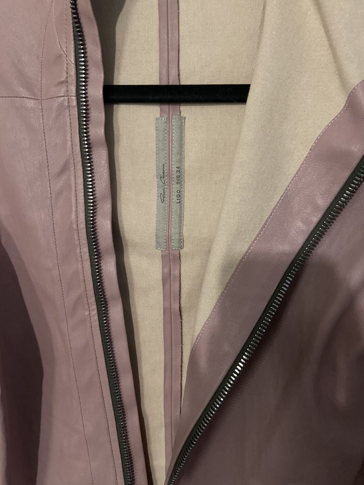 Rick Owens Rick Owens Lamb Leather Biker Jacket Size L / US 10 / IT 46 - 5 Thumbnail