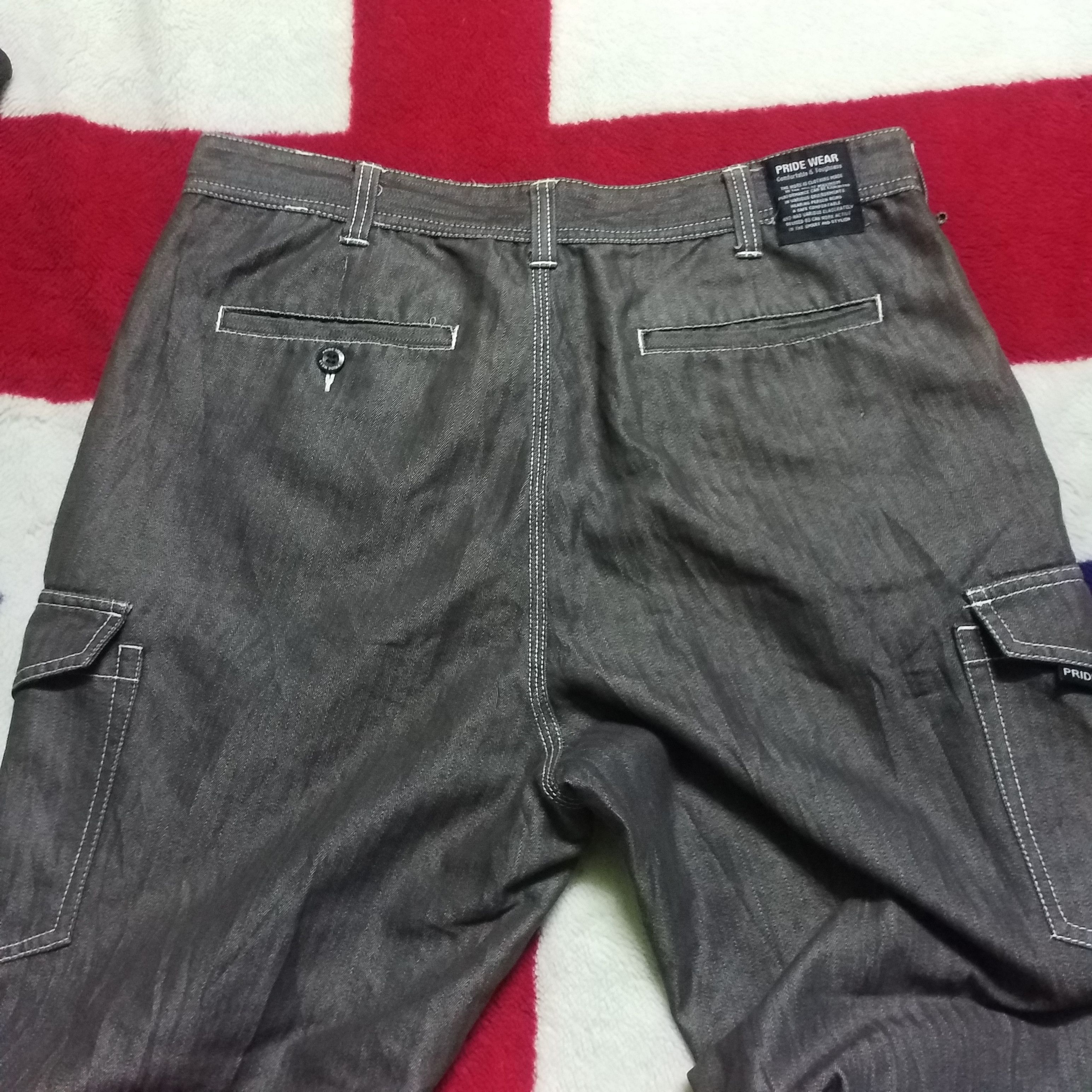Japanese Brand CARGO PANT PRIDE WEAR Size US 34 / EU 50 - 4 Thumbnail