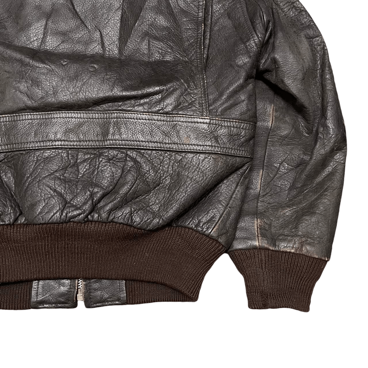 Japanese Brand Vintage Bahron Leather Wear Bomber Jacket Size US M / EU 48-50 / 2 - 14 Thumbnail