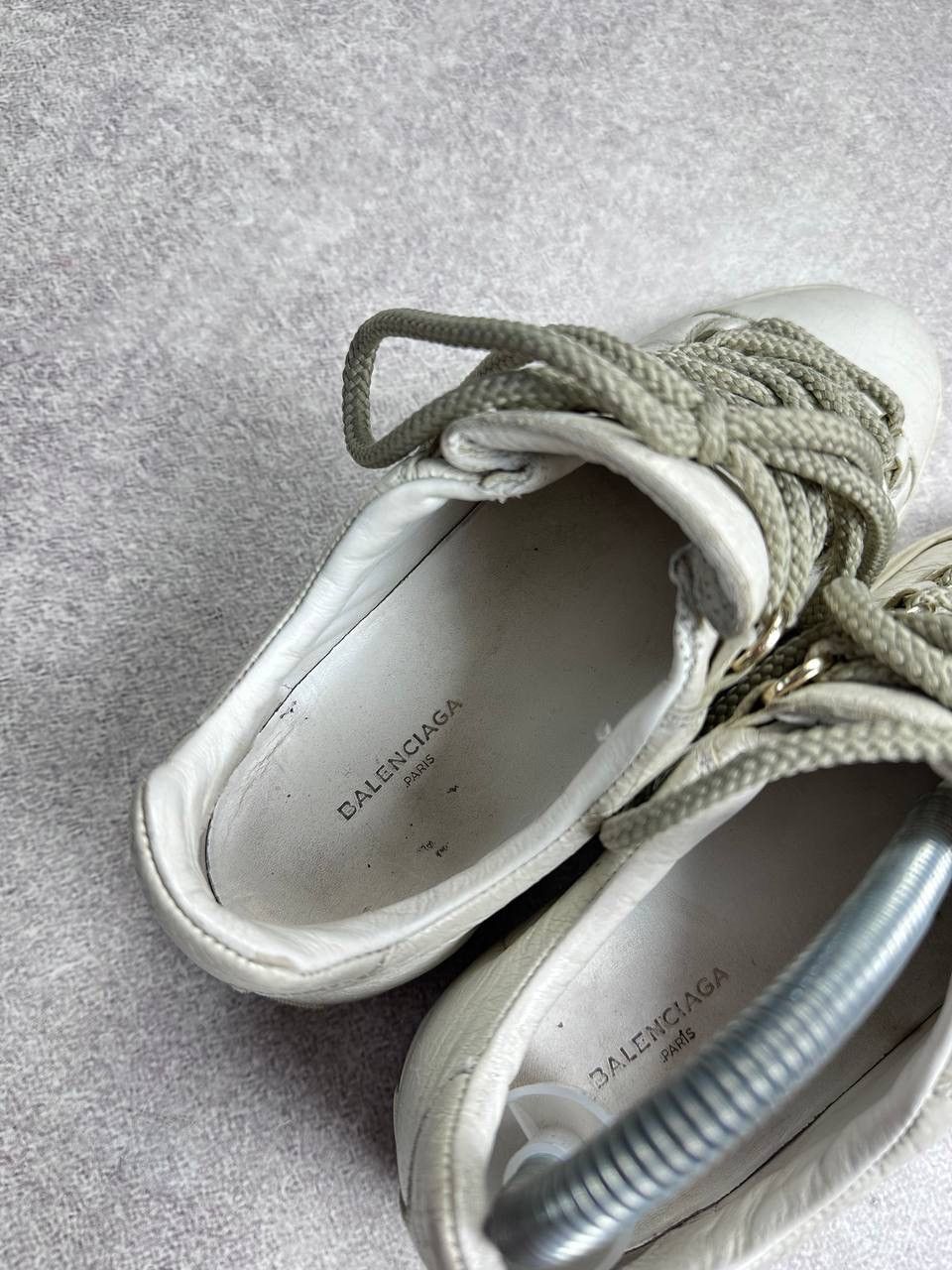 Balenciaga Vintage Balenciaga Arena Leather Low Leather Sneakers EUR 35 Size US 5 / IT 35 - 8 Thumbnail