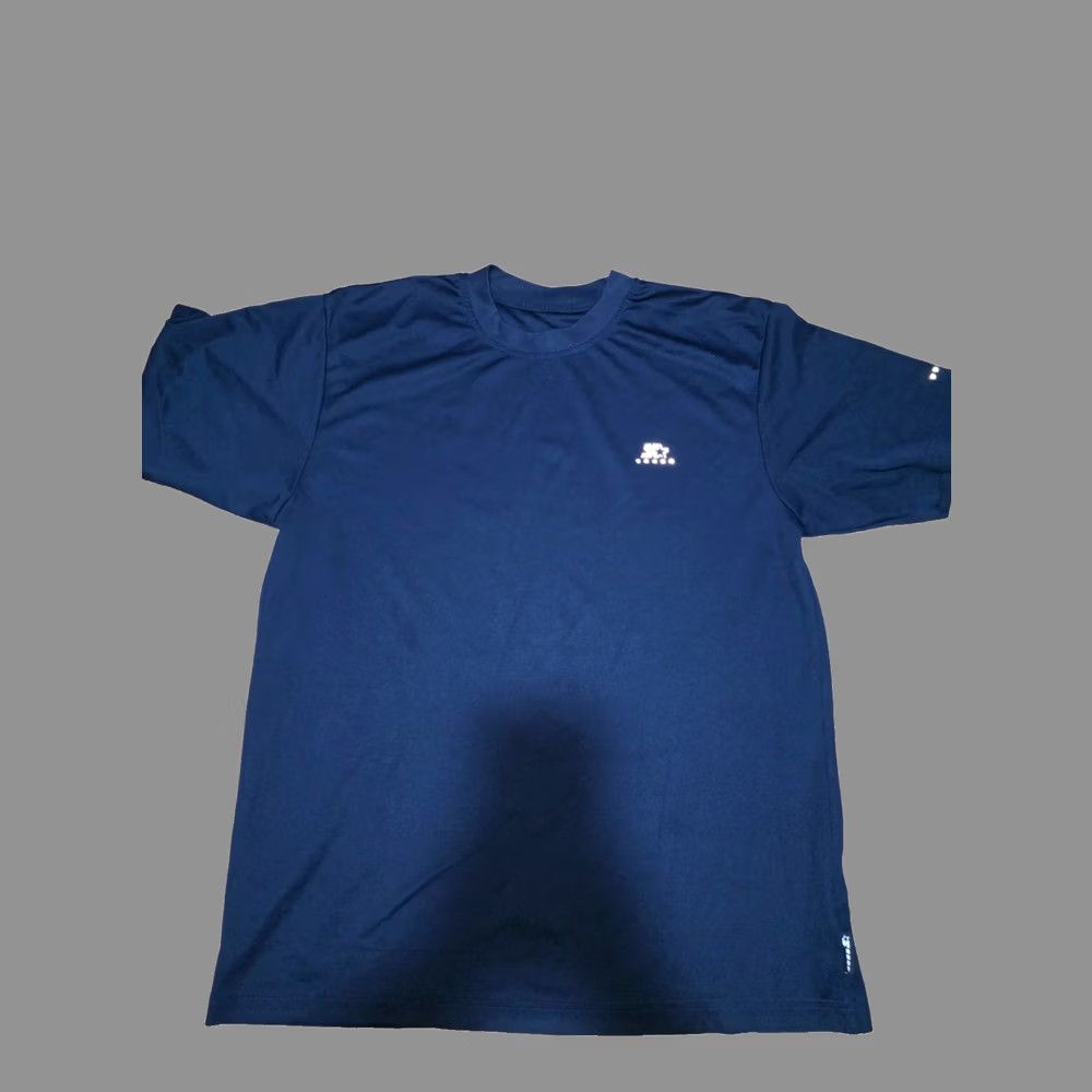 Starter Starter T-Shirt Mens Size L Blue Logo Solid Short Sleeve Crew Neck Pullover Size US L / EU 52-54 / 3 - 1 Thumbnail