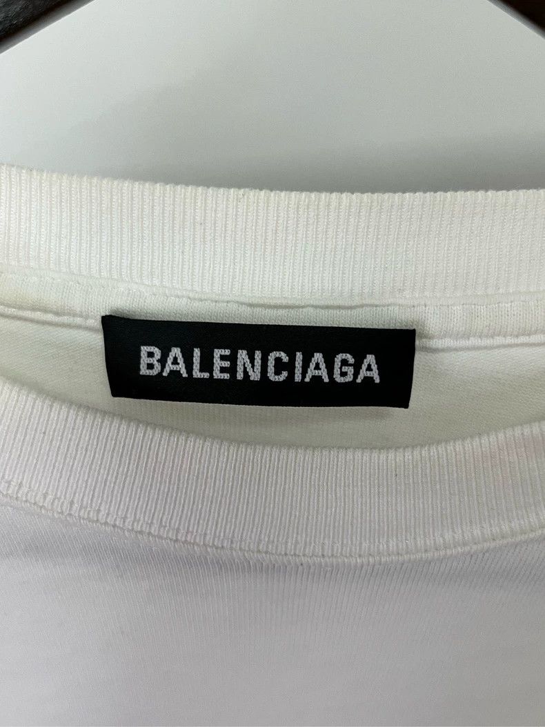 Balenciaga Balenciaga Mastercard Printed Short Sleeve Size US S / EU 44-46 / 1 - 3 Thumbnail
