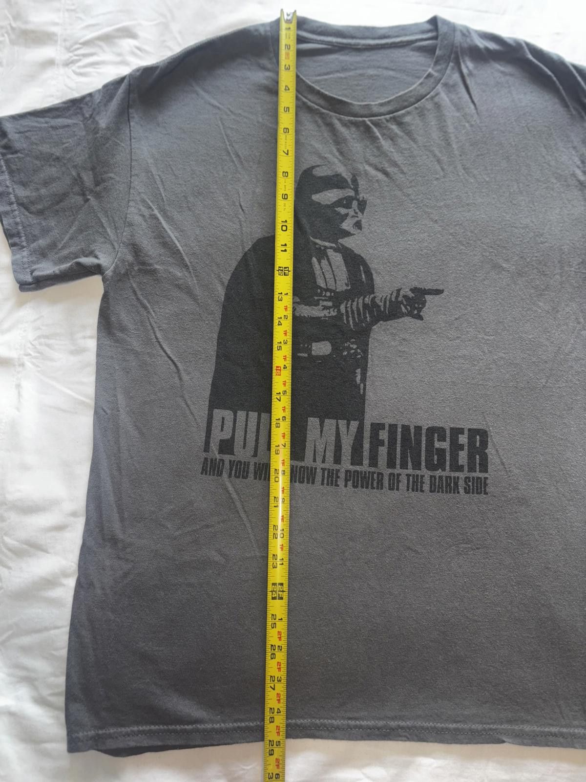 Star Wars Darth Vader 'Pull My Finger' Graphic T-Shirt Size US M / EU 48-50 / 2 - 6 Thumbnail