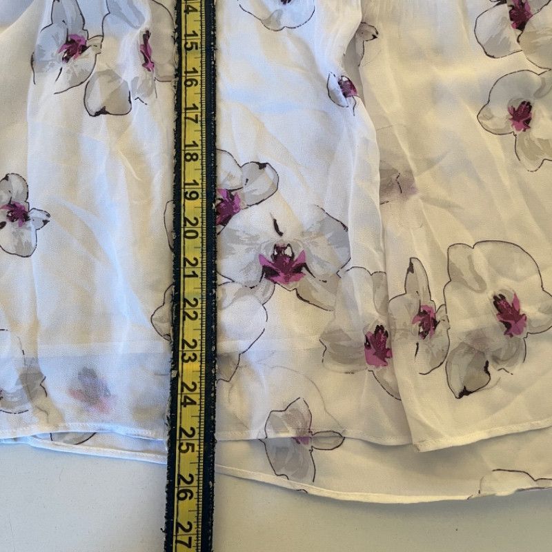 Banana Republic Banana Republic Women's Floral Blouse Size Small Size S / US 4 / IT 40 - 2 Thumbnail