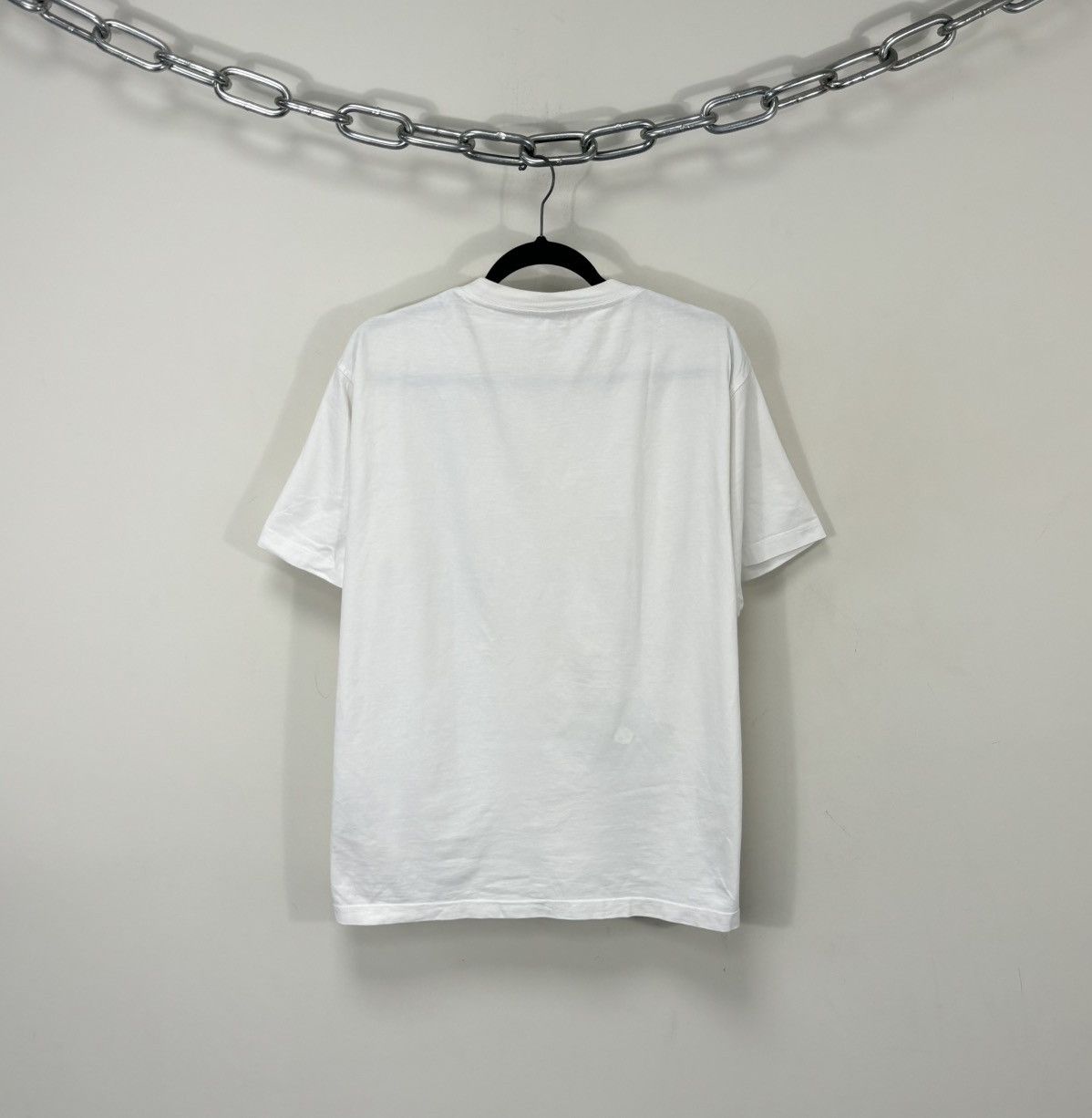 Dior Dior X Kenny Scharf Big Embroidered Logo Rare White Tee Size US L / EU 52-54 / 3 - 18 Thumbnail