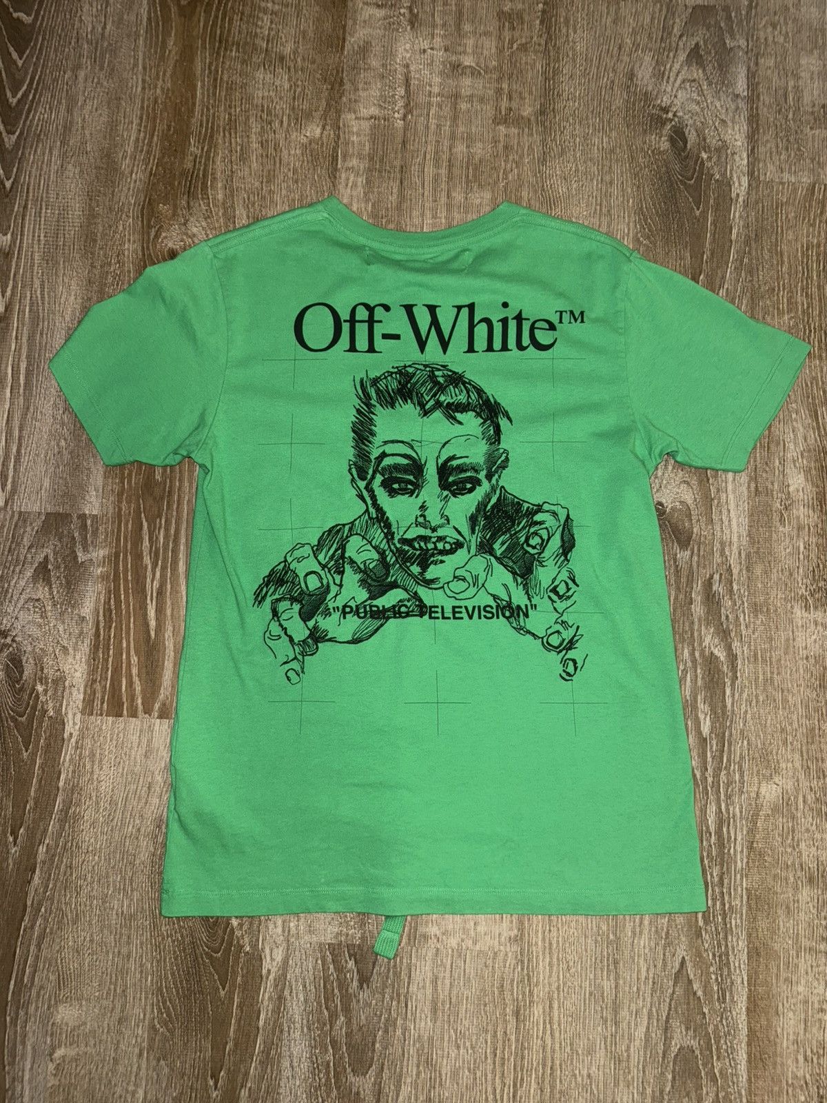 Off-White × Virgil Abloh Public Television Off-White Tee Size US S / EU 44-46 / 1 - 2 Thumbnail