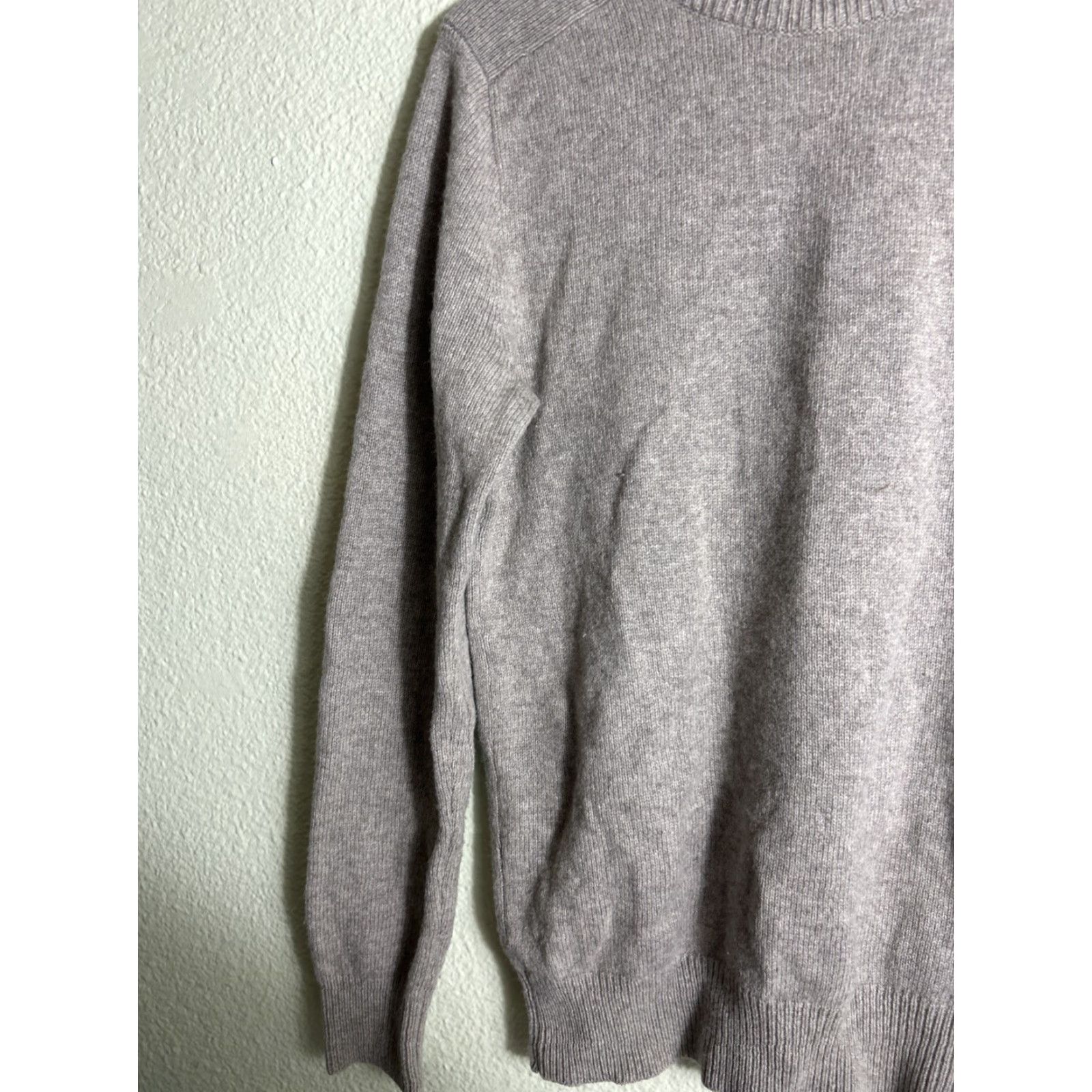 J.Crew J. Crew Slim Merino Wool Blend Crew Neck Sweater Size Small Beige Mens Pullover Crew Neck E0506 Style Slim Knit Size US S / EU 44-46 / 1 - 2 Thumbnail