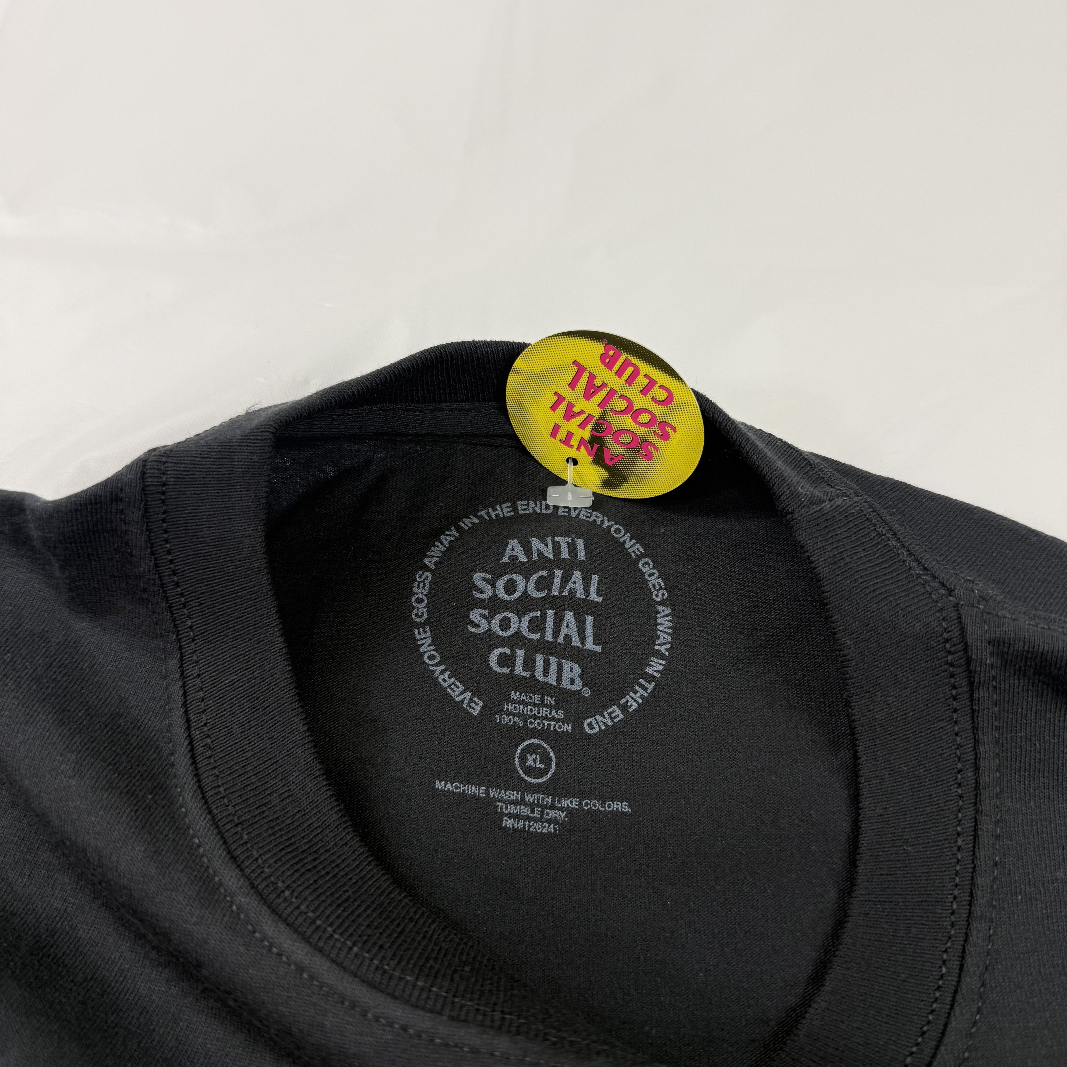 Anti Social Social Club Anti Social Social Club Kkoch Black Cherry Blossom Tee XL Size US XL / EU 56 / 4 - 5 Thumbnail