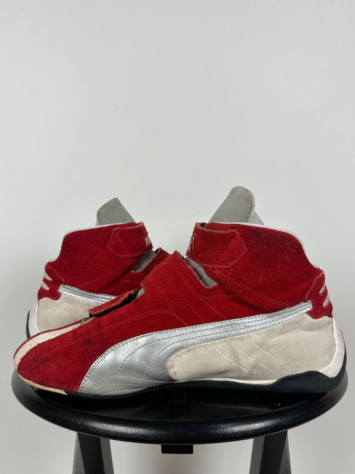 Puma Vintage Puma F1 KartCat SpeedCat Red Suede Sneakers Size US 10 / EU 43 - 10 Thumbnail