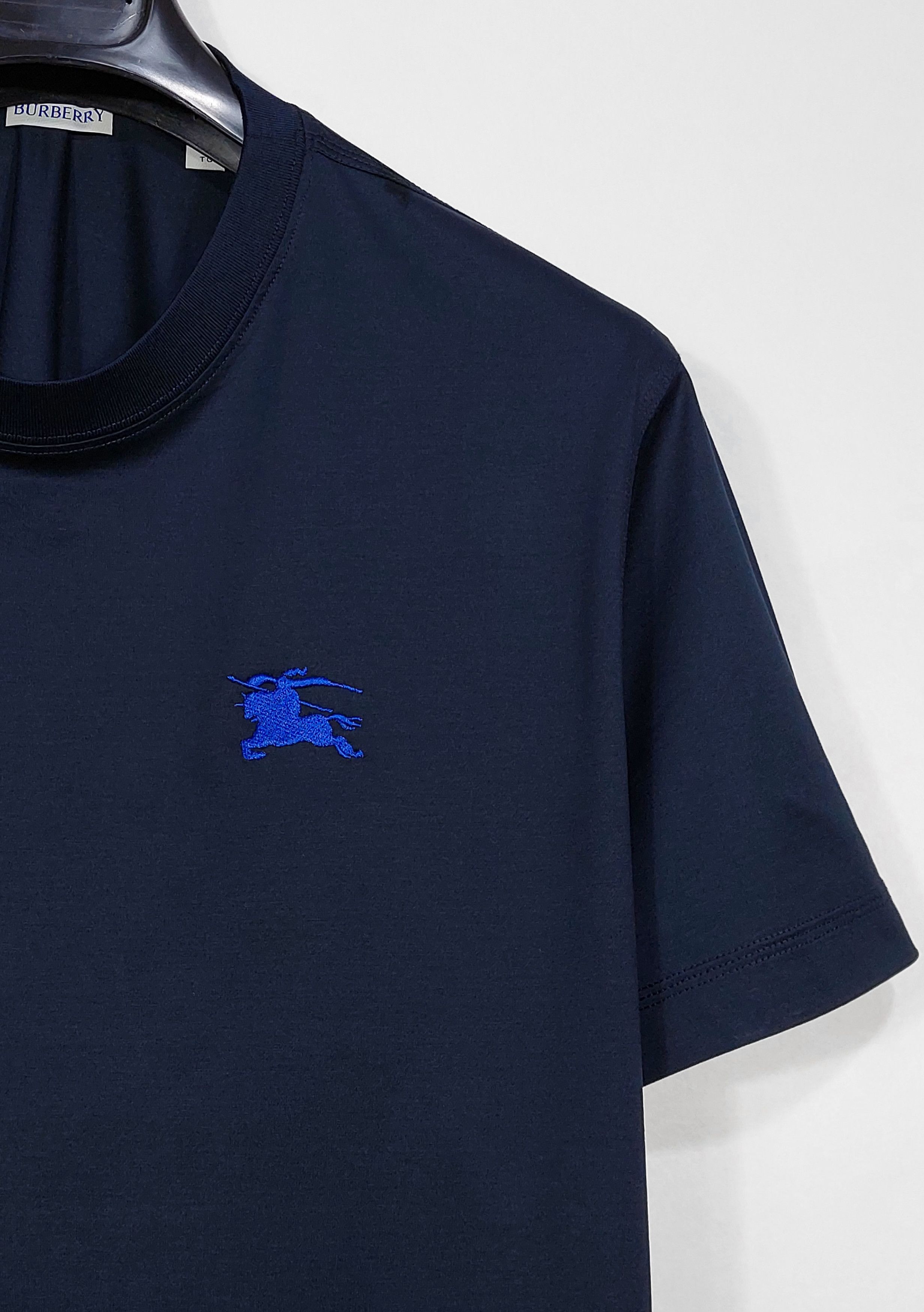 Burberry EKD embroidered logo tshirt - navy XL Size US XL / EU 56 / 4 - 7 Thumbnail
