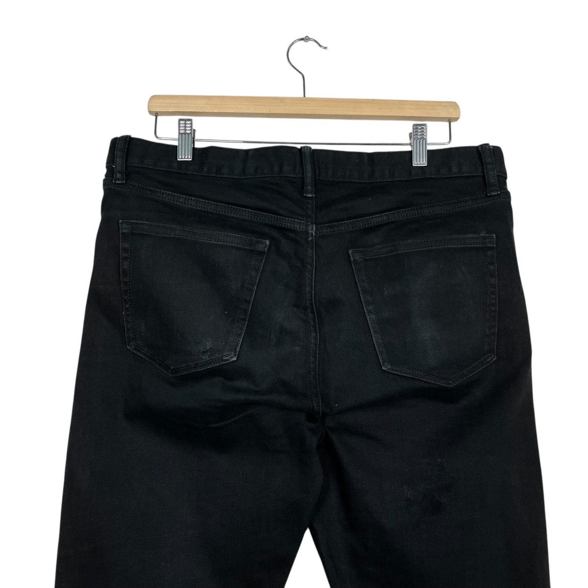 Japanese Brand Vintage Japanese Designer Black Selvedge Denim Size US 36 / EU 52 - 8 Thumbnail