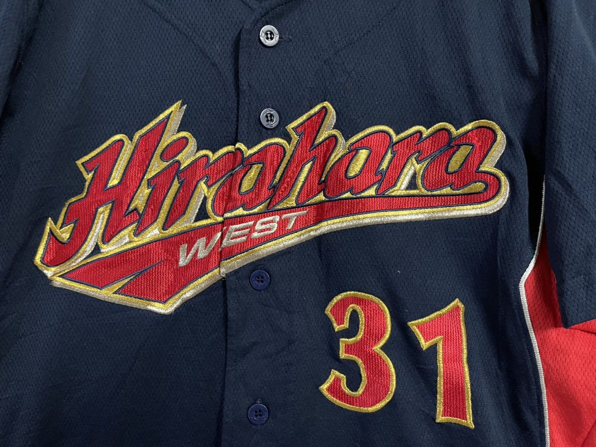 Japanese Brand × Mizuno × Sports Specialties Vintage Baseball Jersey Hiroshima West J League by Mizuno Size US L / EU 52-54 / 3 - 4 Thumbnail