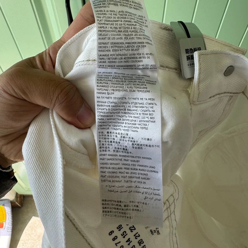 Maison Margiela Maison Margiela White destroys jeans 2501-Nextarrow Size US 38 / EU 54 - 5 Thumbnail