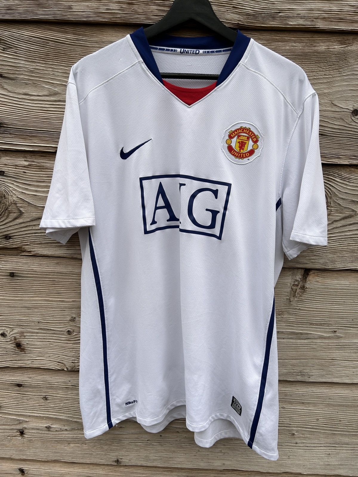 Nike Manchester United 08-09 アウェイユニフォーム Manchester