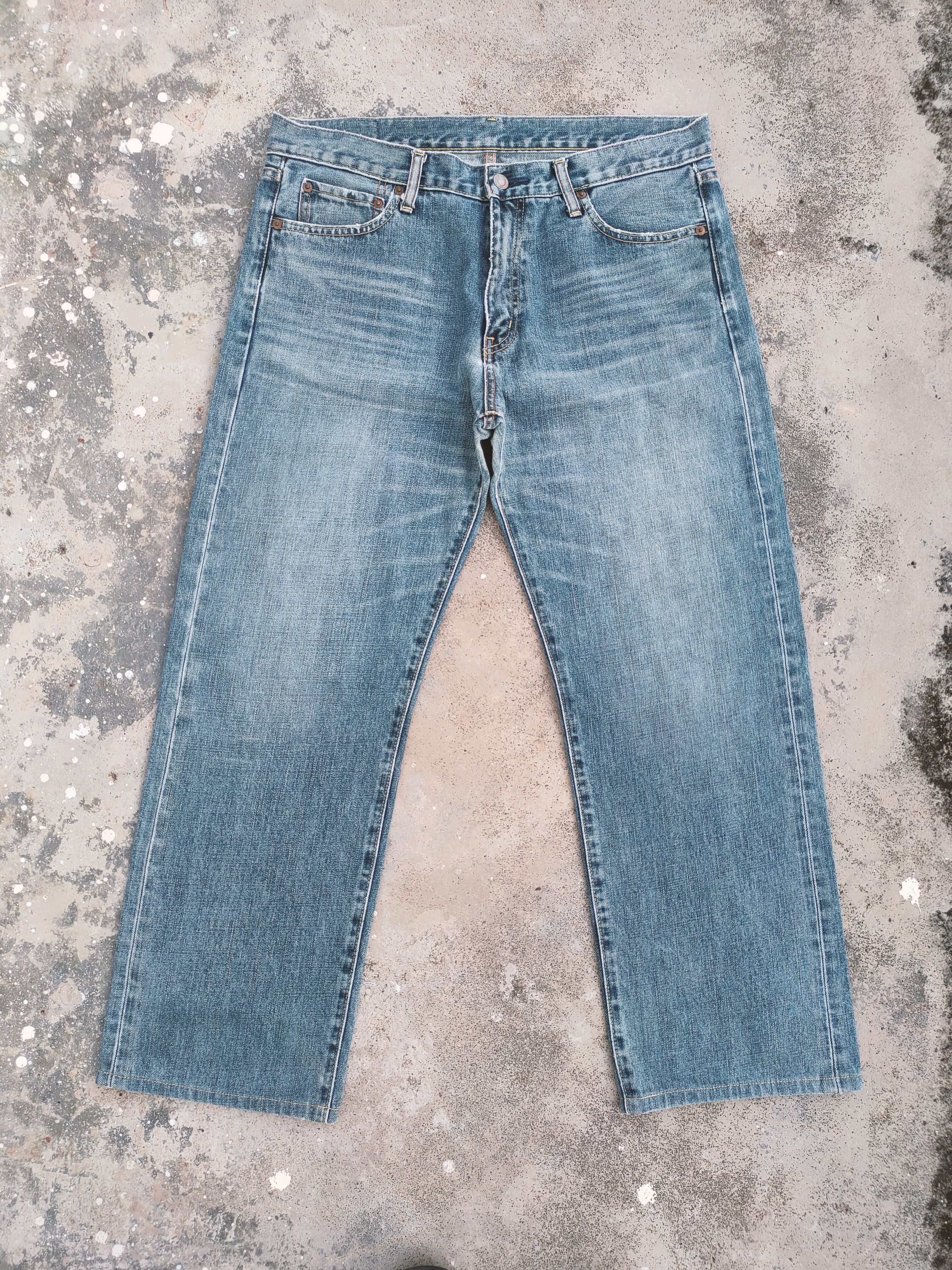 Japanese Brand VINTAGE JAPAN S-003 FADED JEANS DENIM PANTS Size US 36 / EU 52 - 1 Thumbnail