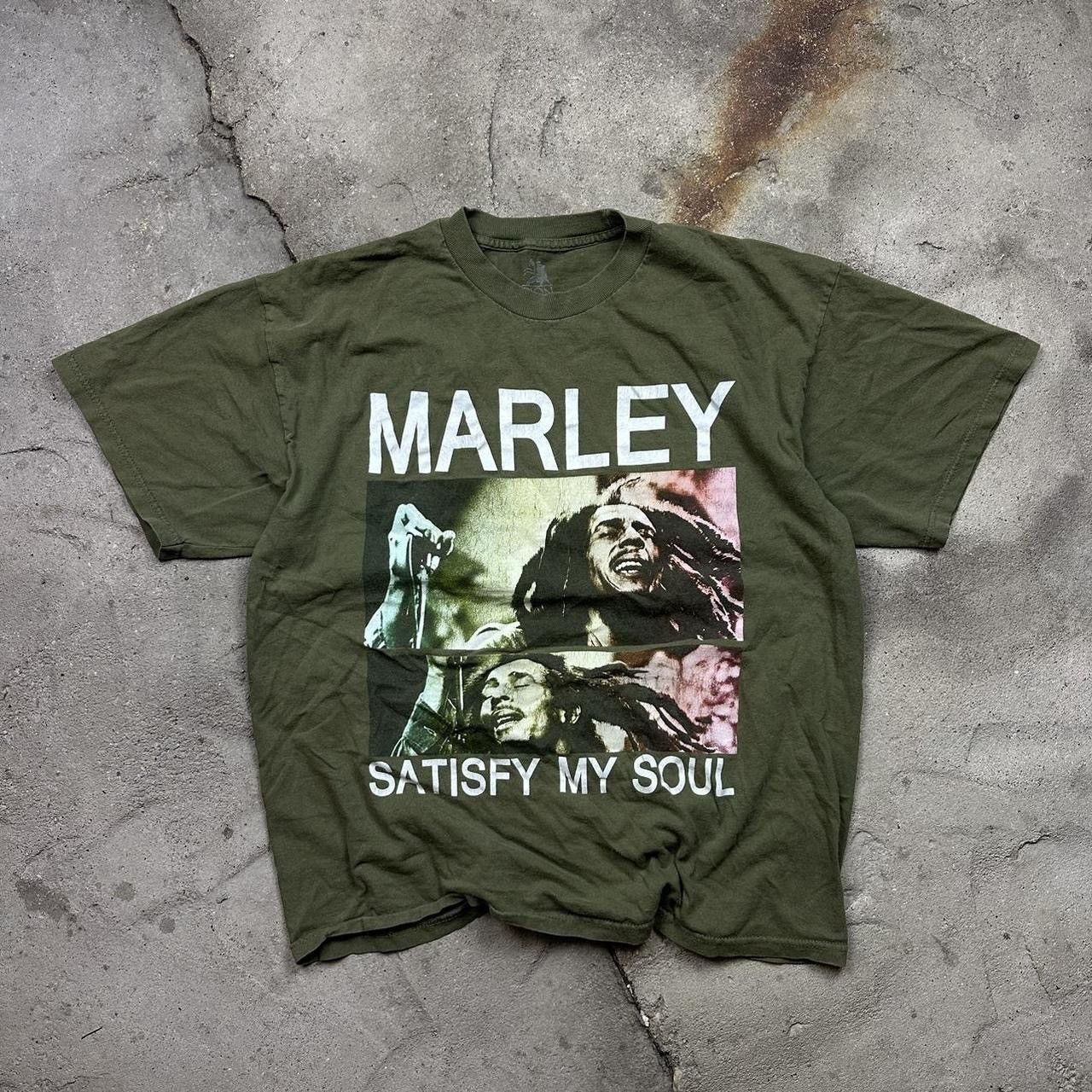 Vintage Y2K Bob Marley Zion t shirt Size US XL / EU 56 / 4 - 1 Thumbnail