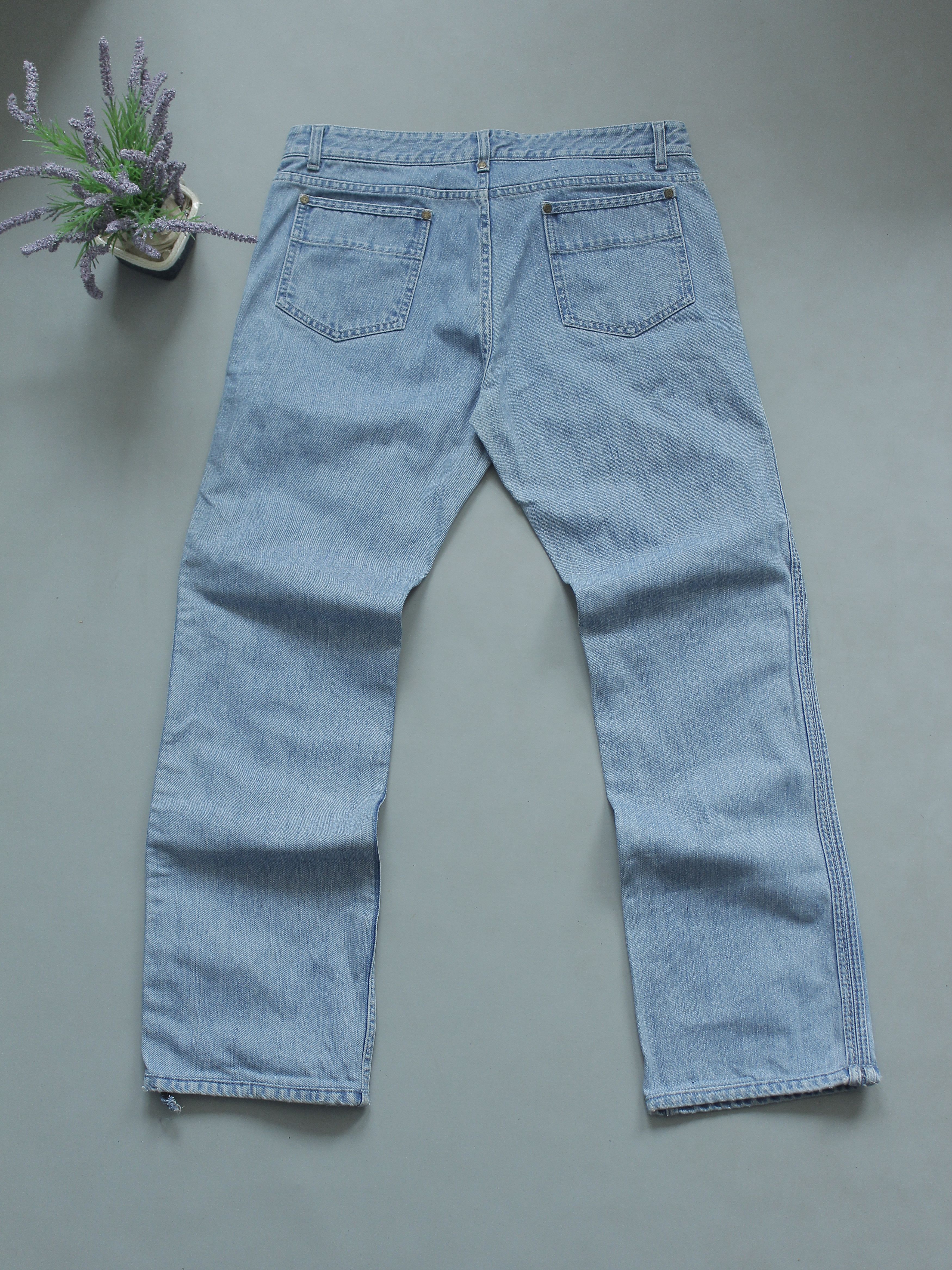 Roberto Cavalli ROBERTO CAVALLI VINTAGE JEANS 50 100% COTTON STRAIGHT FIT Size US 34 / EU 50 - 6 Thumbnail