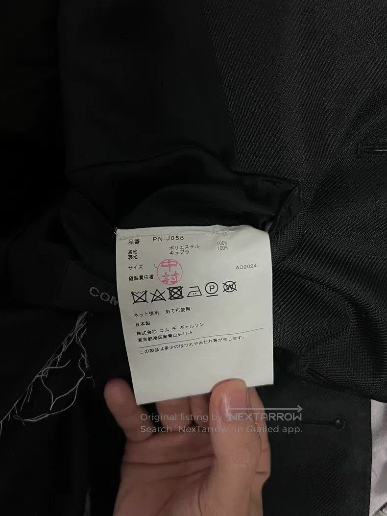 Comme des Garcons Comme Des Garcons Ripped blazer jacket Size L / US 10 / IT 46 - 3 Thumbnail