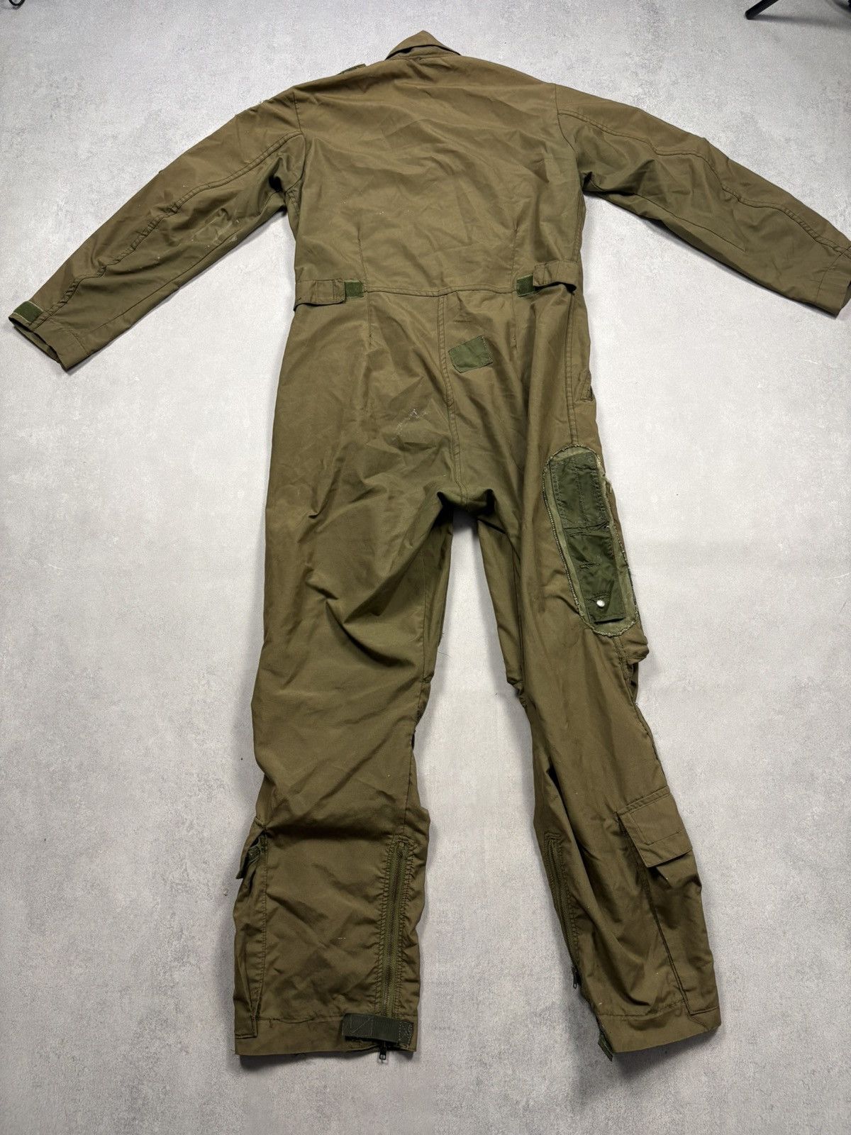 Vintage 1981 RAF MK 14A Flying Suit Olive Military Flight Coverall Size US XXL / EU 58 / 5 - 3 Thumbnail