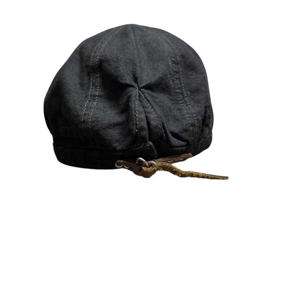 Kapital Kapital Tiger Embroidery Black Denim Mechanic Hats Size ONE SIZE - 4 Thumbnail