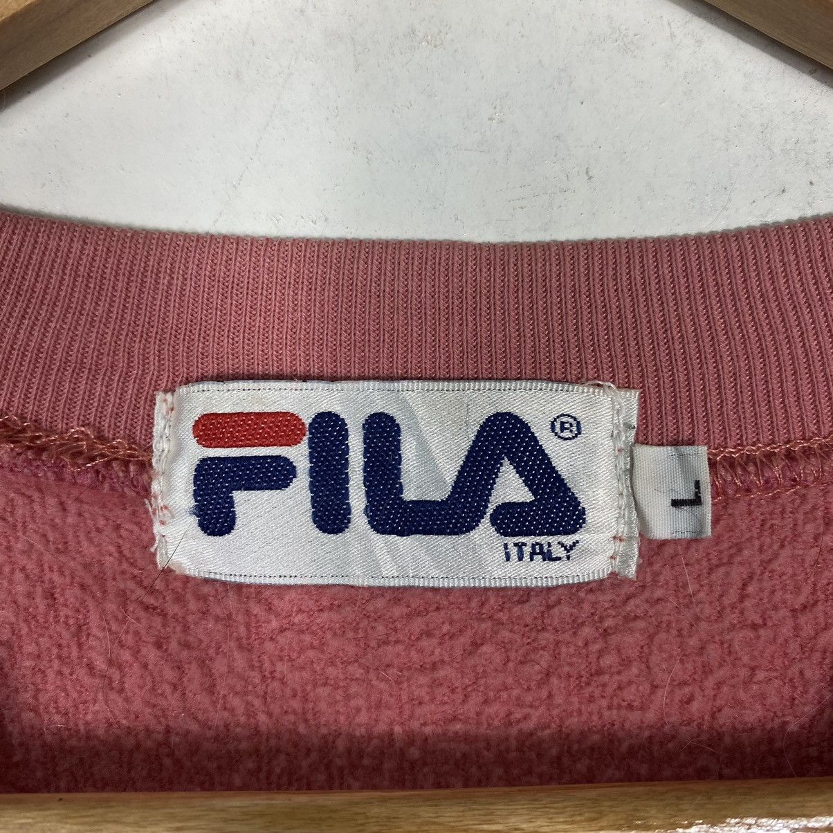 Fila × Japanese Brand Vintage Fila Big Logo Crewneck Sweatshirt Size M Size US M / EU 48-50 / 2 - 10 Thumbnail