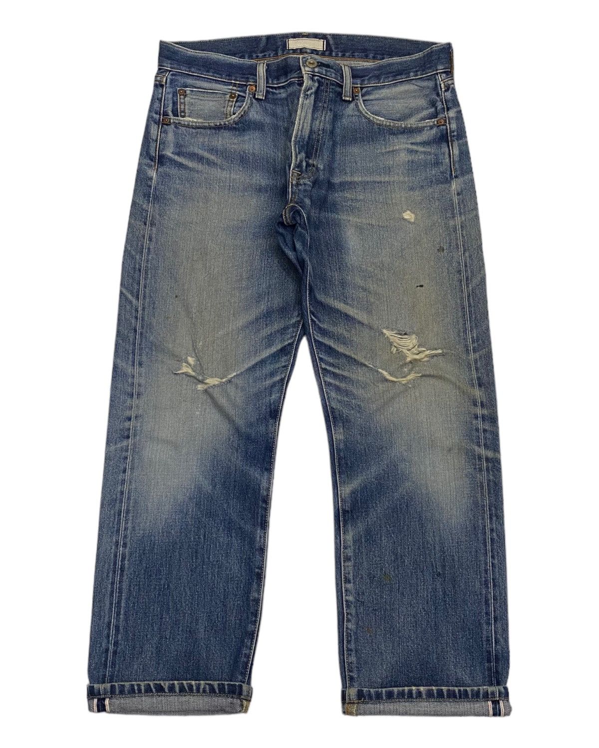 Uniqlo Baggy Denim Pants WOMEN'S BAGGY CURVE JEANS (BARREL LEG