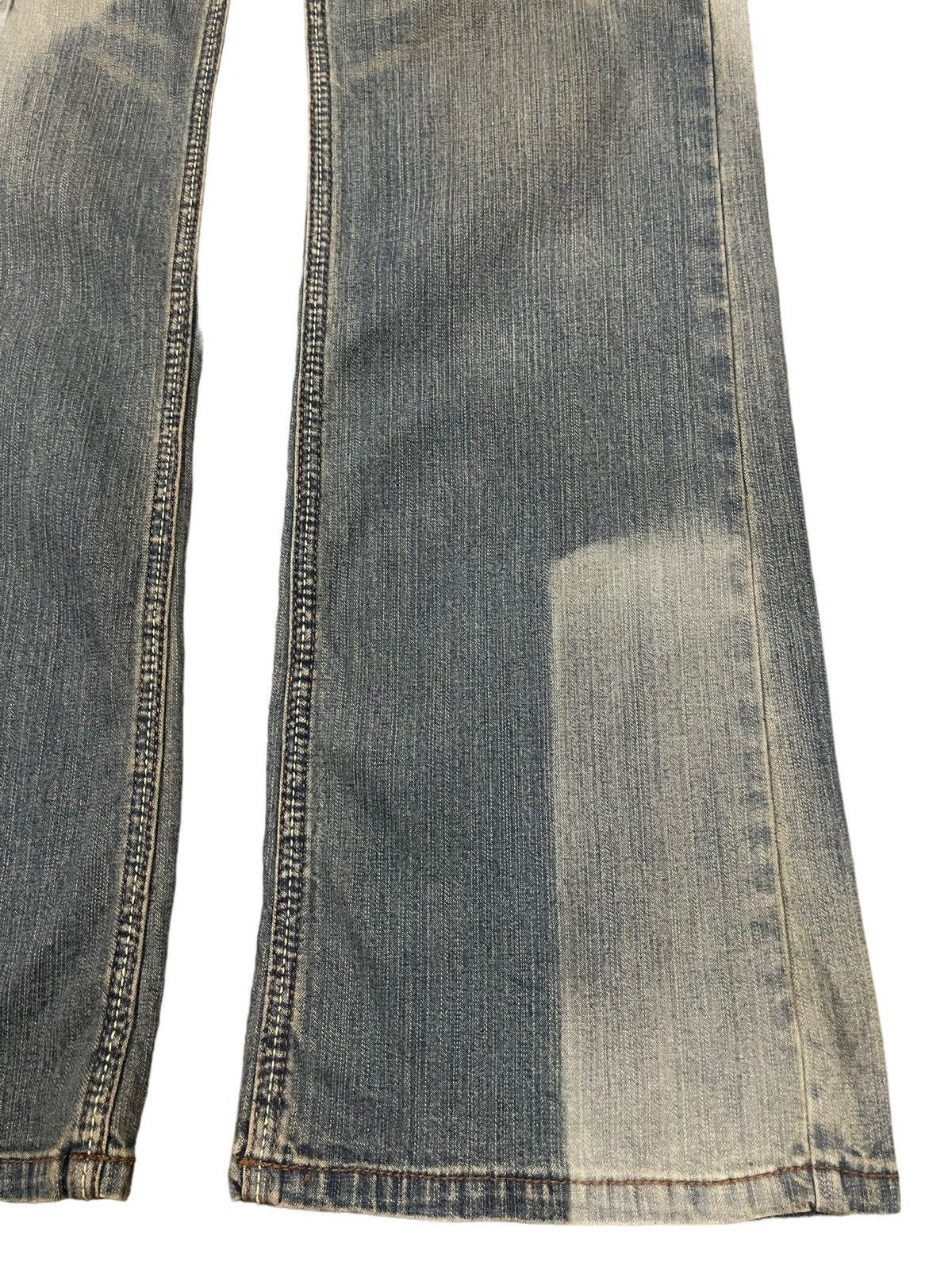 Hysteric Glamour Vintage Japanese Brand Faded Wash Style Bootcut Jeans Size US 30 / EU 46 - 8 Thumbnail