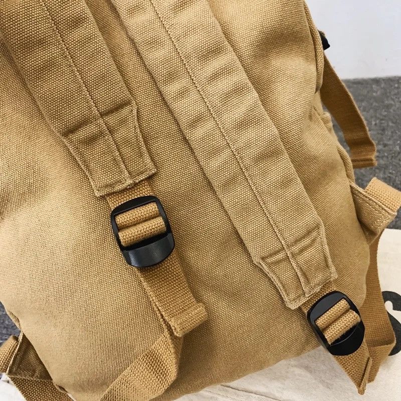 Japanese Brand Canvas Backpack Size ONE SIZE - 4 Thumbnail