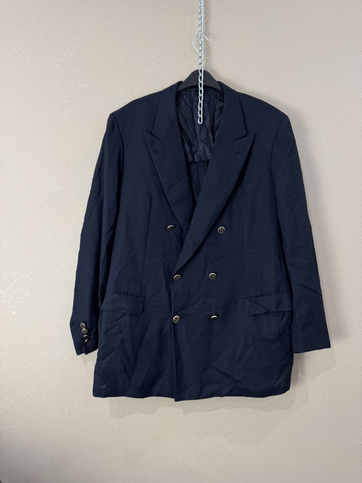 Brioni Brioni Roma double-breasted gold buttons blazer Size 48R - 1 Thumbnail
