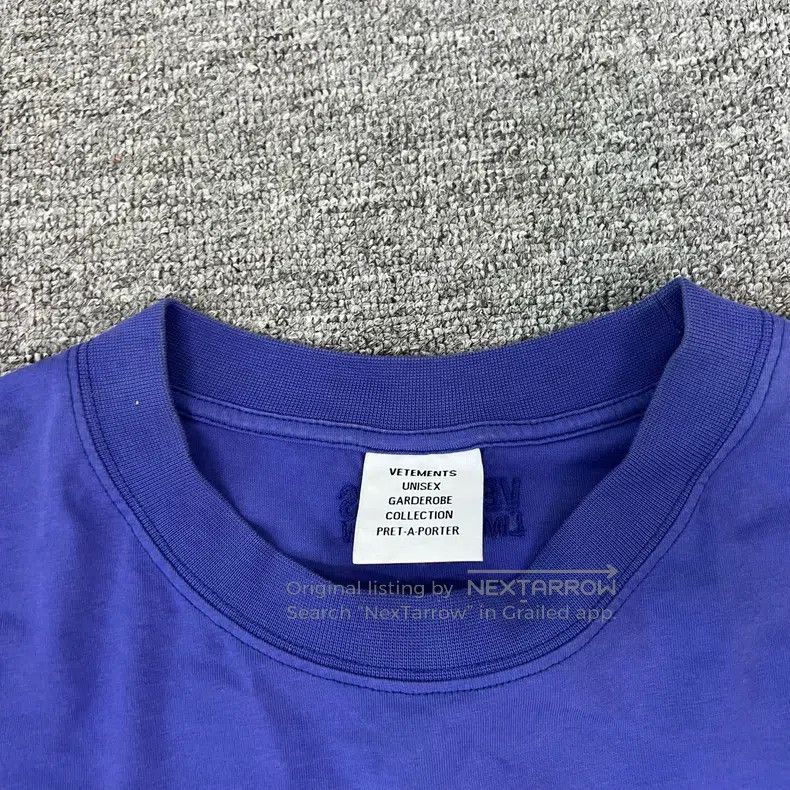 Vetements Vetements Signature Logo Short Sleeve T-Shirt Size US S / EU 44-46 / 1 - 5 Thumbnail