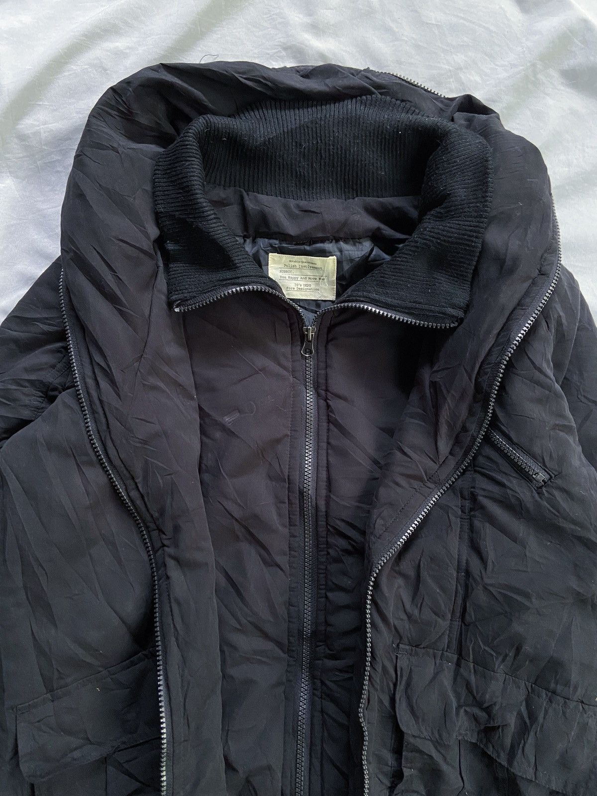 Beauty Beast POLISH INVOLVEMENT RUBRIC 70s DOUBLE LAYER PUFFER JACKET Size US L / EU 52-54 / 3 - 5 Thumbnail