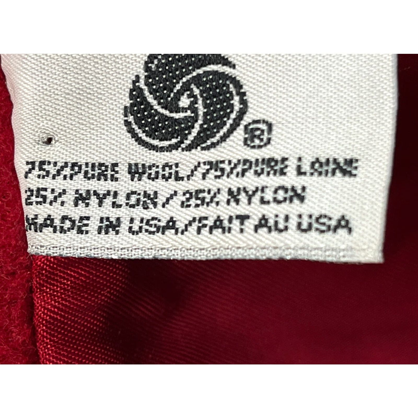 Talbots VINTAGE Talbots Wool Blend Coat Jacket Women 14 Red Oversized Pockets VGUC Mens/Womens Size XL / US 12-14 / IT 48-50 - 8 Thumbnail