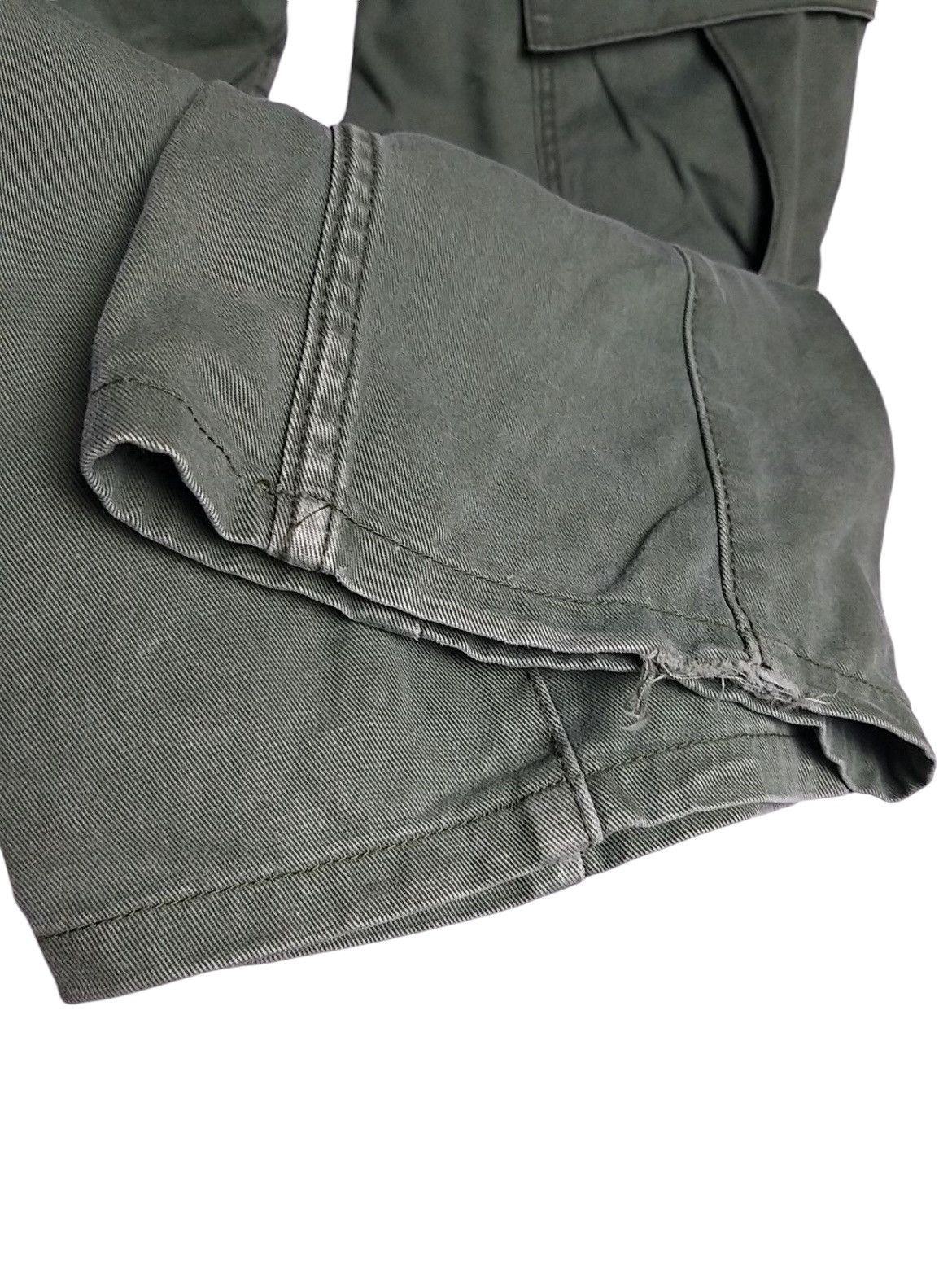 Japanese Brand SICK🔥DOMINATE HANDCRAFTED JEANS CARGO UTILITY PANT Size US 32 / EU 48 - 8 Thumbnail