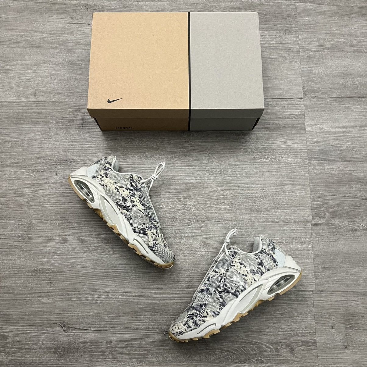 NOCTA × Nike Drake Nike Nocta Hot Step Air Terra Snakeskin Size US 10 / EU 43 - 9 Thumbnail
