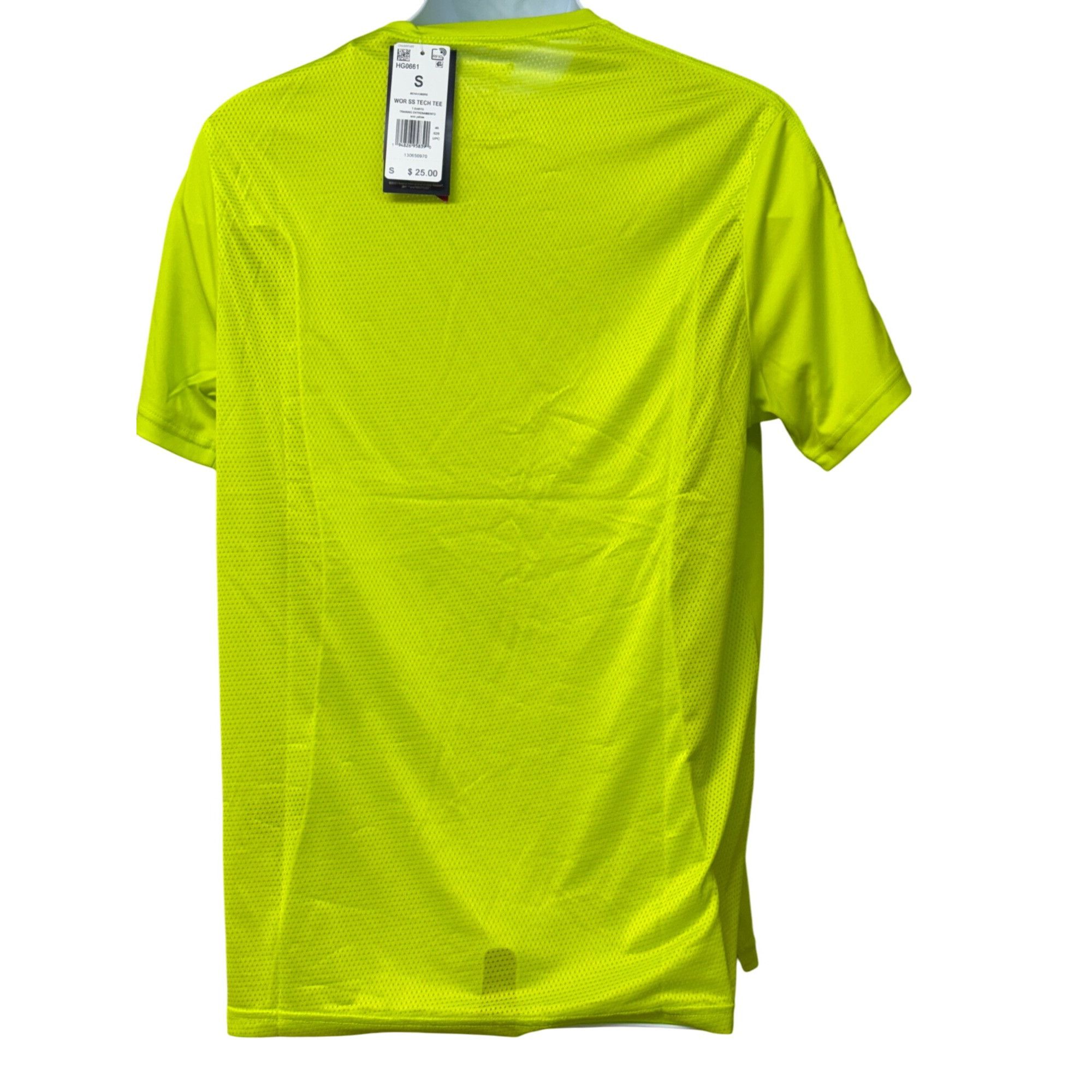 Reebok Reebok Workout Ready Tech T-Shirt, Acid Yellow, Sz. S Size US S / EU 44-46 / 1 - 13 Thumbnail