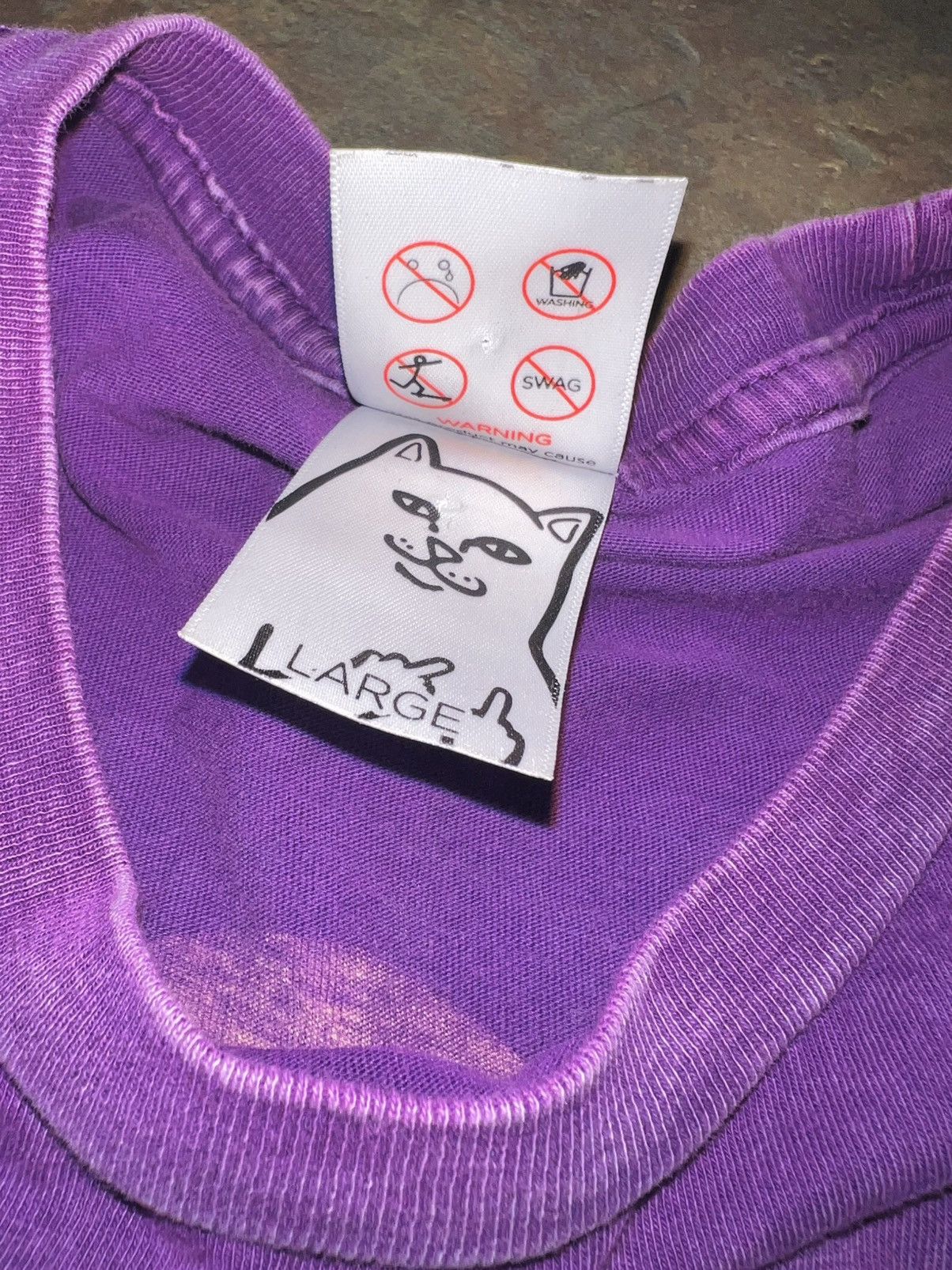 RIPNDIP RIPNDIP HALO BABY NERMAL T-SHIRT Size US L / EU 52-54 / 3 - 15 Thumbnail
